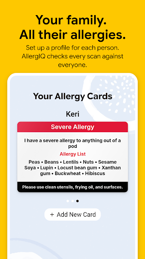 AllergIQ: Scan Ingredients Screenshot 0