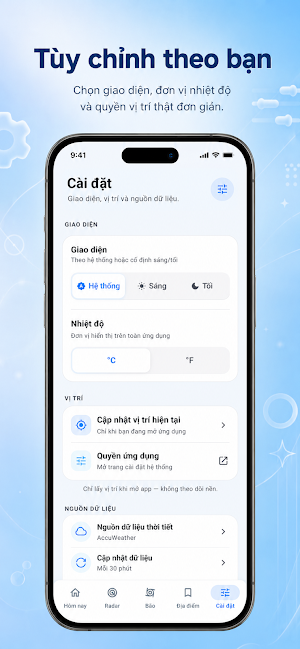 Dự Báo Thời Tiết Screenshot 2