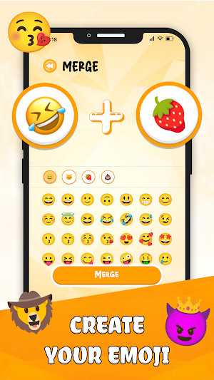 Emoji Merge: DIY Emoji Kitchen Screenshot 1