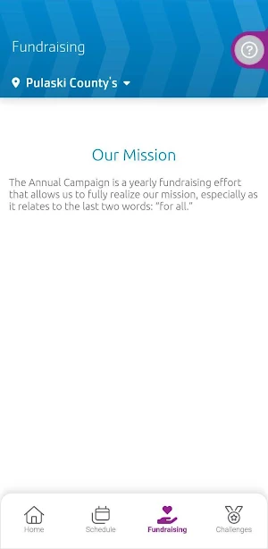 YMCA of the Chesapeake. Screenshot 1