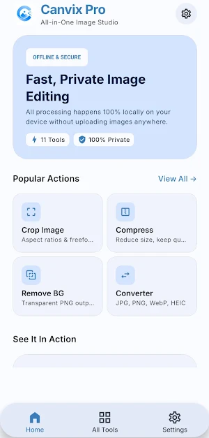 Canvix Pro - AI Image Editor Screenshot 0