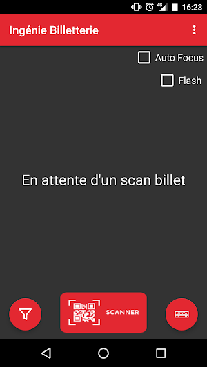 Contrôle billetterie INGENIE Screenshot 0
