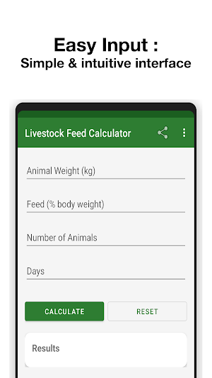 Livestock Feed Calc Screenshot 0