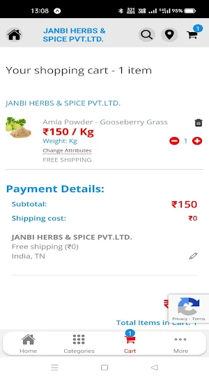 JTM FOOD BAZAAR Screenshot 3