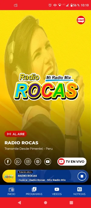 Radio Rocas Pimentel Screenshot 1