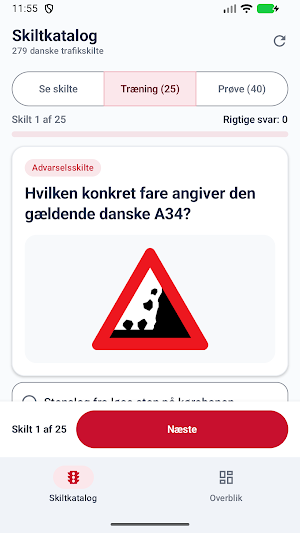 Danske Trafikskilte Quiz Screenshot 3
