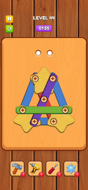 Woody Unscrew Puzzle Screenshot 3