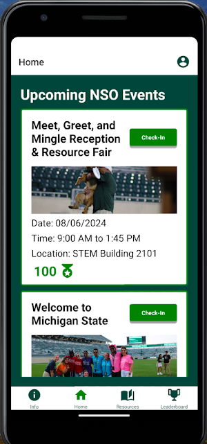 Michigan State Orientation Screenshot 0