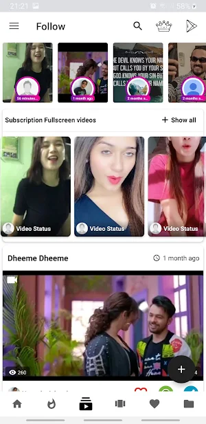 New Full Screen Status 2021 -  Screenshot 2