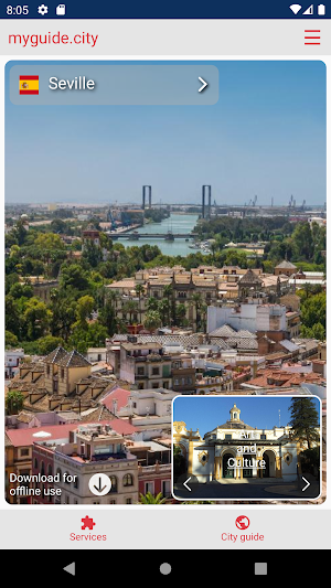 Seville City Guide Screenshot 0