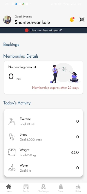 Octane Fitness Screenshot 1