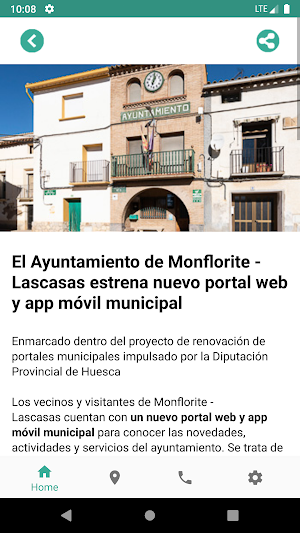 Ayto de Monflorite-Lascasas Screenshot 2