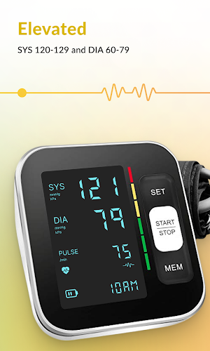 Blood Pressure Monitor Screenshot 2