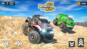 4x4 Monster Truck Driving 3d Screenshot 0