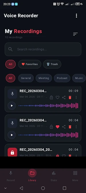 Voice Recorder Pro & Editor Screenshot 1