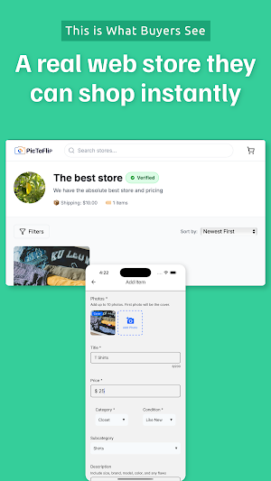 PicToFlip | Snap & Sell Screenshot 3
