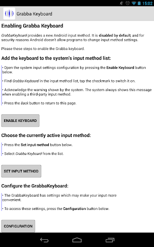 Grabba Keyboard Screenshot 0