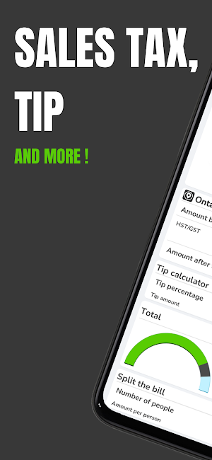 Sales Tax Calculator GST HST Screenshot 0