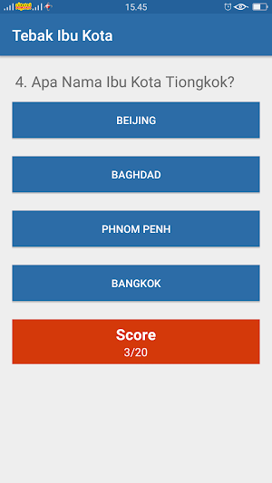 Tebak Ibu Kota Screenshot 3