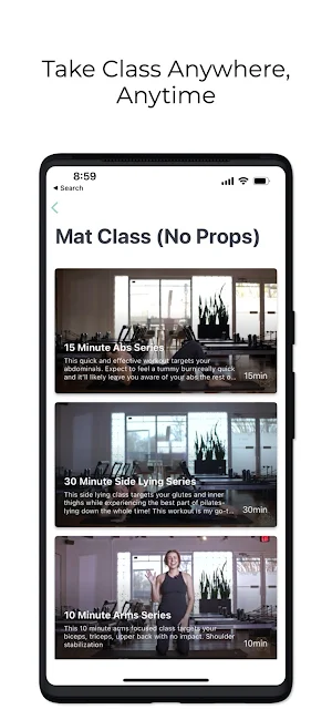 Marathon Pilates Screenshot 2
