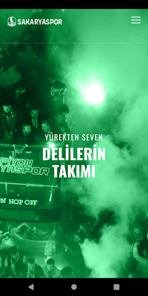 Sakaryaspor Mobil Screenshot 0