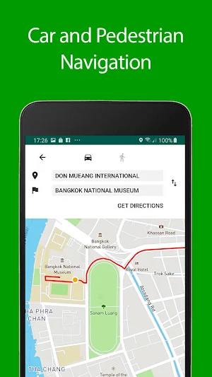 Bangkok Offline Map and Travel Guide Screenshot 1