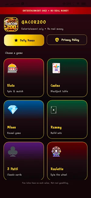 gacor200 Screenshot 0