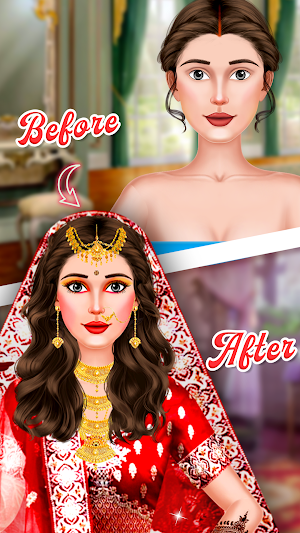 Indian Wedding - Makeup Games Screenshot 3