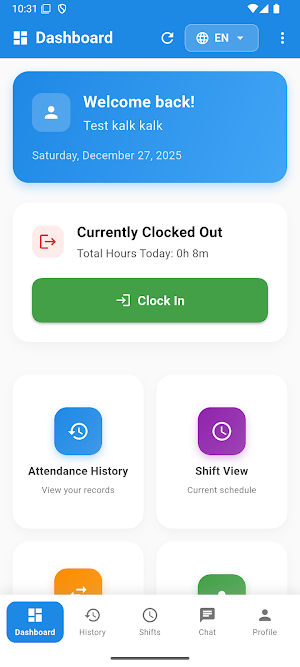 Hibir Scheduling Screenshot 0