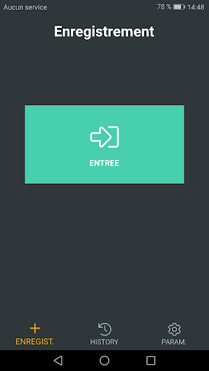 Integrix® Pointage Screenshot 2