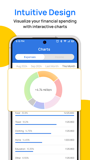 Daily Expenses: Money Tracker Screenshot 2