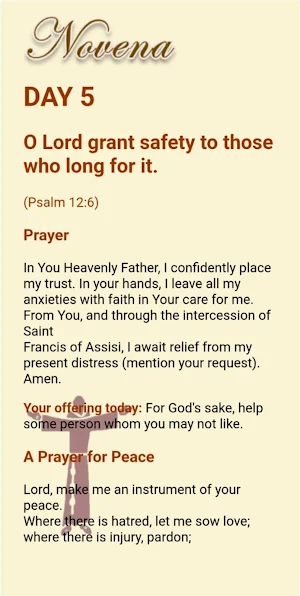 St. Francis of Assisi Devotion Screenshot 2