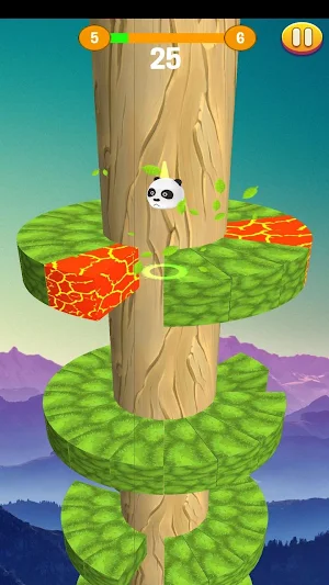 Helix Jungle Jump Screenshot 0