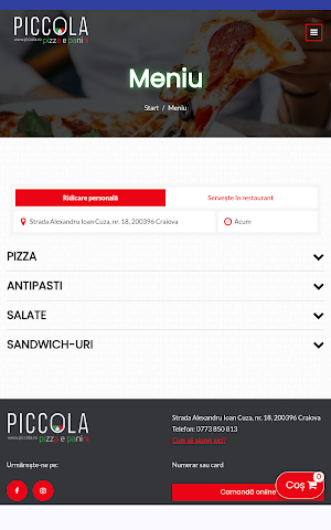 Piccola Pizza e Panini Screenshot 2