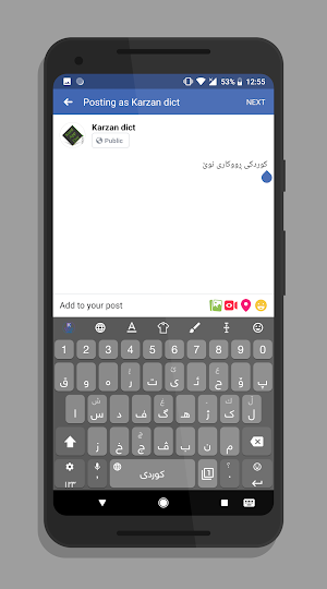 KurdKey Theme Gray Screenshot 2
