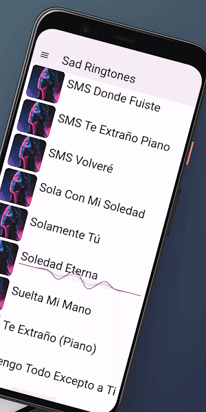 Sad ringtone: Sounds - Music Screenshot 1