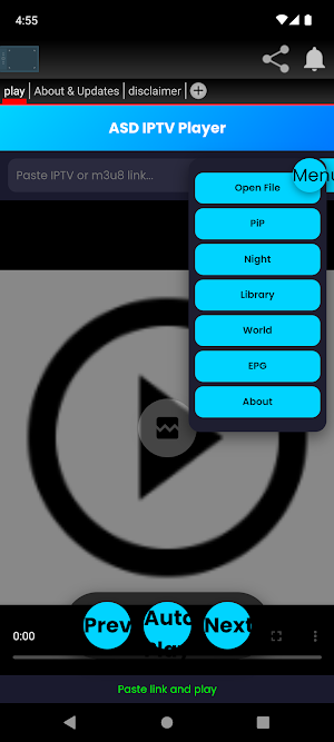 ASD IPTV Player Screenshot 2