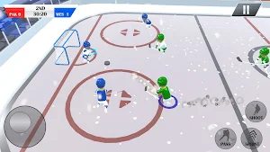 Ice Hockey Games 3D Ice Rage Screenshot 3