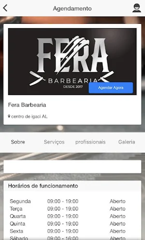 Fera Barbearia Screenshot 1