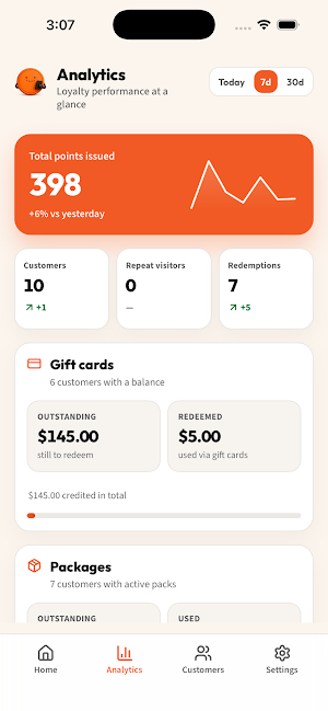 Points Card: Loyalty Program Screenshot 3