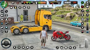 Euro Truck Game Truck Driving Screenshot 0