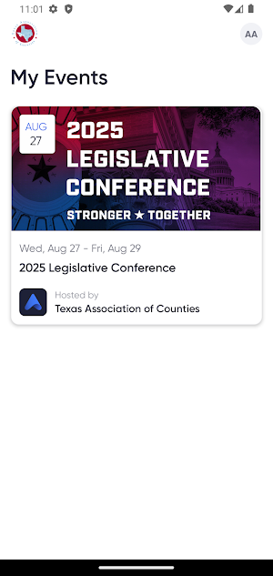 TAC Events 2026 Screenshot 0