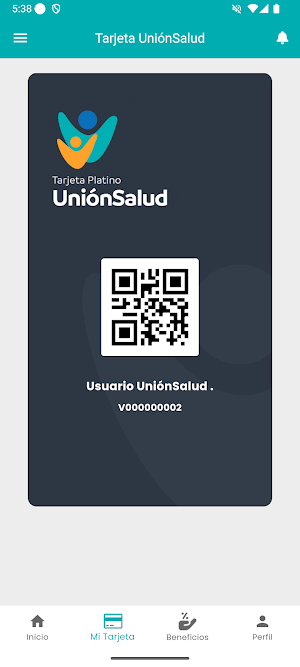 Tarjeta UnionSalud Screenshot 3