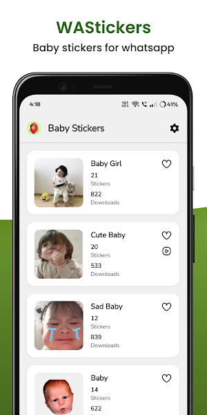 Funny Baby Stickers WAStickers Screenshot 0
