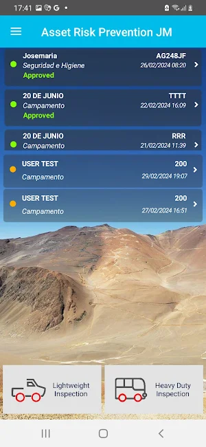 Asset Risk Prevention JM Screenshot 2