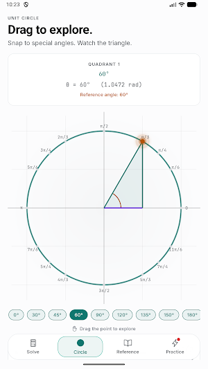 Triangle solver - Trigonify Screenshot 2