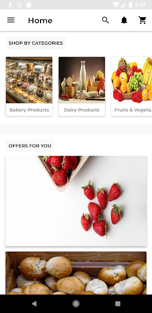 Grocery Application for Magento 2 Screenshot 1
