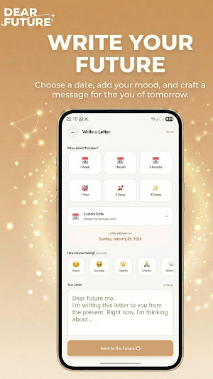 DearFuture – Write to Future Screenshot 1