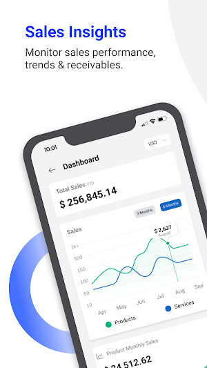 ROCKEYE Sales & Invoicing Screenshot 0