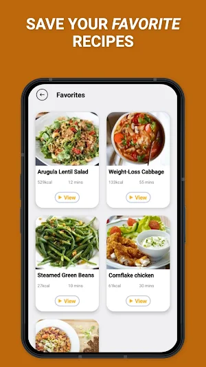 Weight Loss Recipes : BurnIt Screenshot 3